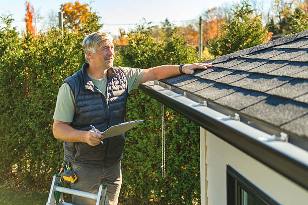 Professional Roof Replacement technician working in West Unity, OH
